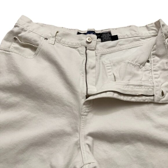 Anchor Blue Beyond Baggy Jeans Mens Size 38x30 Relaxed Fit White VTG Y2K - Picture 3 of 6